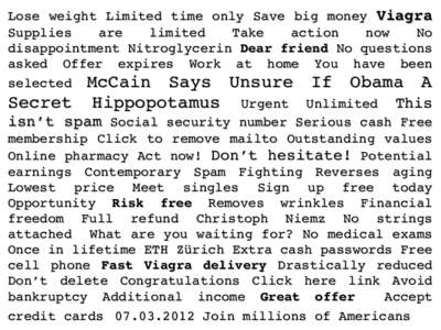 Lose weight Limited time only Save big money  Viagra  Supplies  are  limited  Take  action  now  No  disappointment Nitroglycerin Dear friend No questions  asked  Offer  expires  Work  at  home