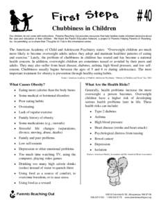 FS40 Chubbiness in Children