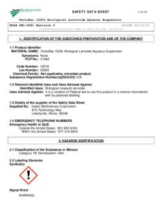 MATERIAL SAFETY DATA SHEETPAGE 1