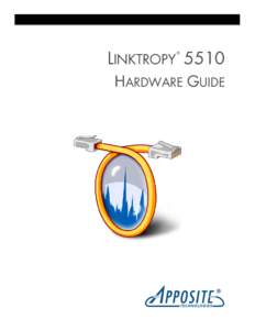 Linktropy 5500 Hardware Guide