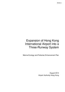 Annex J  Expansion of Hong Kong International Airport into a Three-Runway System Marine Ecology and Fisheries Enhancement Plan