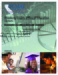 Monterey County Office of Education regarding the Gonzales Unified School District Extraordinary Audit April 27, 2018