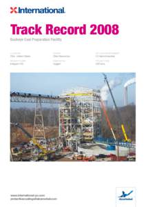 Track RecordBuckeye Coal Preparation Facility Location
