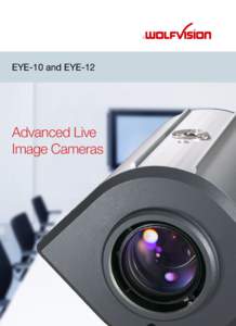 EN  EYE-10 and EYE-12 Advanced Live Image Cameras