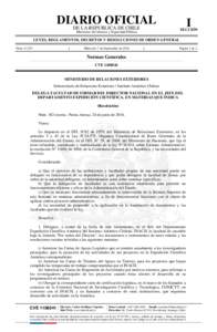 DIARIO OFICIAL DE LA REPUBLICA DE CHILE I