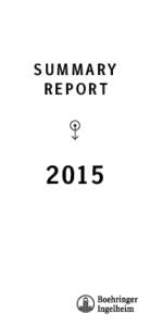 Summary Report 2015  Financial Highlights