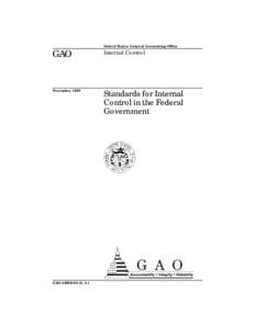 AIMDStandards for Internal Control in the Federal Government
