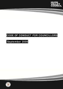 Microsoft Word - HVC Code of Conduct for Councillors CURRENT VERSION _2_