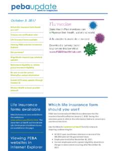 October 3, Which life insurance form should you use? Tobacco use certification rules Life insurance forms available Viewing PEBA websites in Internet