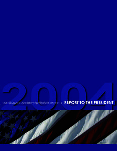 2004 Report to the President