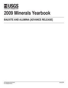 2009 Minerals Yearbook BAUXITE AND ALUMINA [ADVANCE RELEASE]