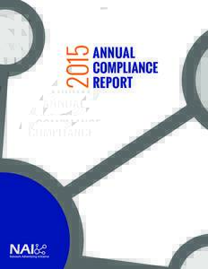 2015  ANNUAL COMPLIANCE REPORT