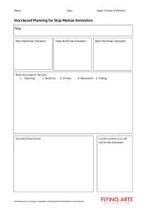 Name:  Class: Upper Primary Worksheet