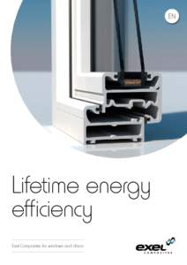EN  Lifetime energy efficiency Exel Composites for windows and doors