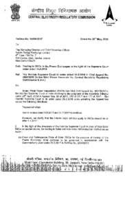 c Petition No. 14/SM/2017 	  Dated the 28 th May, 2018