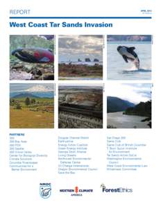 report  april 2015 R:15-03-a  West Coast Tar Sands Invasion