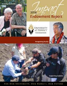 Honoring loved ones[removed]Endowment Report