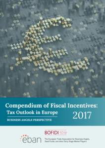 TAX OUTLOOK IN EUROPE. BUSINESS ANGELS PERSPECTIVE