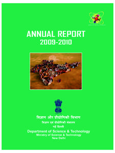 MINISTRY OF SCIENCE & TECHNOLOGY  ANNUAL REPORT[removed]f