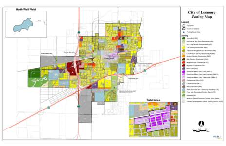 North Well Field 18TH AVE City of Lemoore Zoning Map