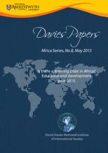 Davies Papers  1 Africa Series, No.8, May 2015