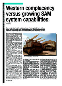 air power in Australia  Western complacency versus growing SAM system capabilities Dr Carlo Kopp