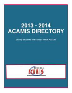Microsoft Word[removed]ACAMIS Directory Final[removed]docx