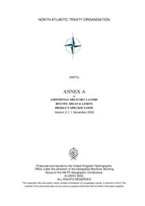 NORTH ATLANTIC TREATY ORGANISATION  (NATO) ANNEX A to