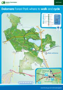North west  Delamere Forest Park where to walk and cycle Crossley Hospital (Disused)