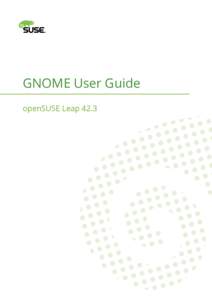 GNOME User Guide - openSUSE Leap 42.3