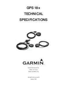 GPS 18x TECHNICAL SPECIFICATIONS Garmin International, IncE. 151st Street