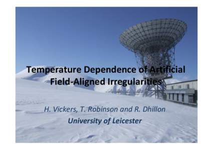 Microsoft PowerPoint - Vickers_Temperature dependence of Artifical FAI.ppt