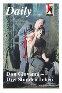 Daily  Christopher Maltman (Don Giovanni) und Erwin Schrott (Leporello); Foto: Monika Rittershaus Nr. 25, [removed]August 2010