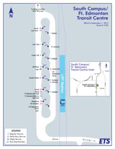 South Campus/ Ft. Edmonton Transit Centre To Belgravia Rd/ West Busway