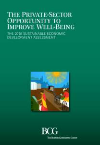 The Private-Sector Opportunity to Improve Well-Being: The 2016 Sustainable Economic Development Assessment