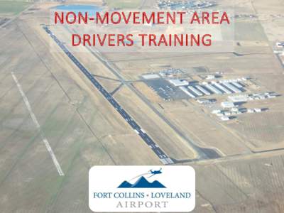 NON-MOVEMENT AREA DRIVERS TRAINING Introduction  Introduction