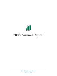 2008 Annual Report  ОАО RBC Information Systems Moscow, 2009  ОАО RBC Information Systems