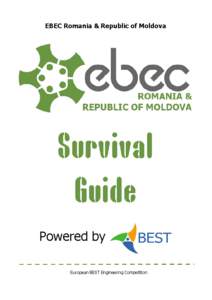 EBEC Romania & Republic of Moldova  Powered by European BEST Engineering Competition  Table of Contents