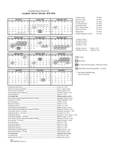 Creighton School District #14  Academic School CalendarJulyAugust 2015