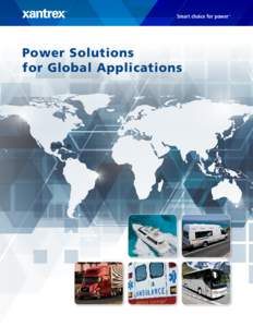 Smart choice for power™  Power Solutions for Global Applications  Smart choice for power™