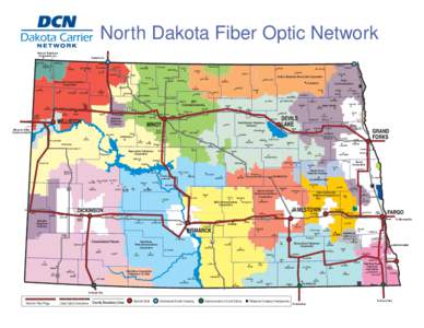 North Dakota Fiber Optic Network Nemont Telephone Cooperative, Inc. Midstate Tel. Co.