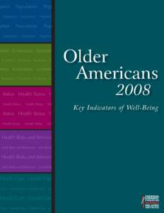 Medicine / Survey methodology / Gerontology / Administration on Aging / United States Department of Health and Human Services / National Center for Health Statistics / Agency for Healthcare Research and Quality / United States Census Bureau / Elder abuse / Statistics / Demography / Science