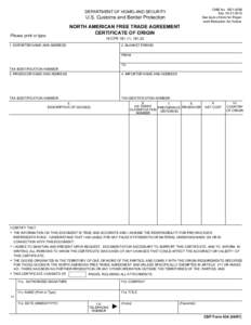 OMB NoExpSee back of form for Paperwork Reduction Act Notice. DEPARTMENT OF HOMELAND SECURITY