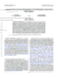 Journal of Experimental Psychology: General 2013, Vol. 142, No. 3, 880 –905 © 2012 American Psychological Association/$12.00 DOI: a0030045