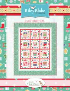 COZY CHRISTMAS  COZY CHRISTMAS FINISHED QUILT SIZE 56