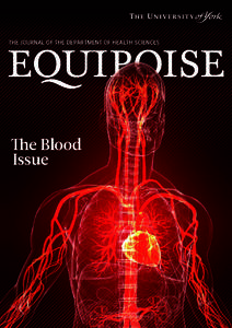 The Journal of the Department of Health Sciences  The Blood Issue  CONTENTS
