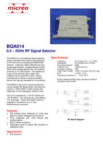Microsoft Word - RF Signal Selector BQA014