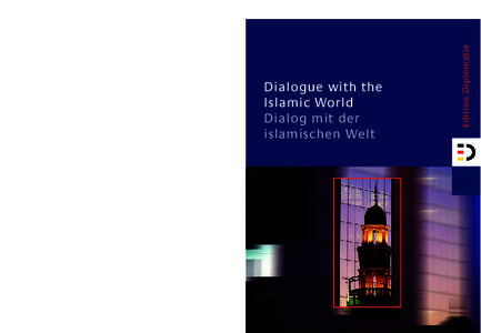 ISBNEdition Diplomatie Dialogue with the Islamic World