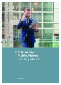 Financial services / Financial advisors / Robo-advisor / Wealth management / Private banking / Adviser / Draft:TradeKing Advisors / SafeTrade
