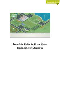 Complete Guide to Green Clubs Sustainability Measures 1  How to use this document